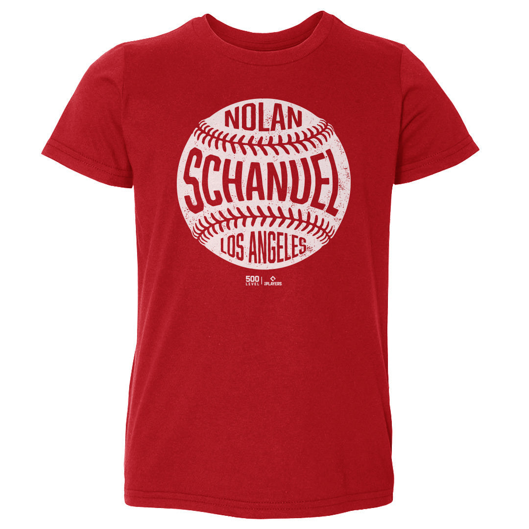 Nolan Schanuel Los Angeles A Vintage Baseball WHT