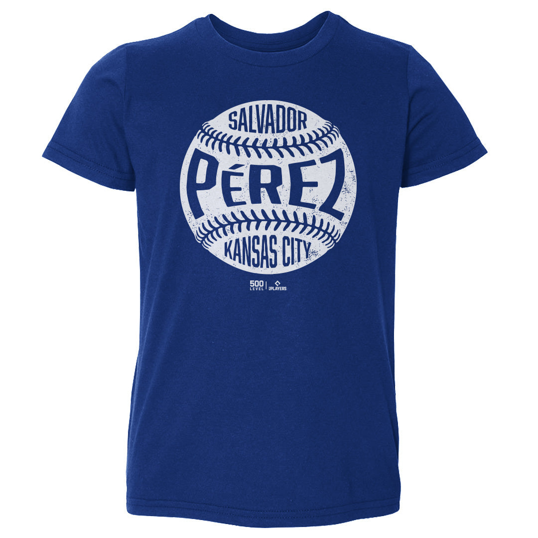 Salvador Perez Kansas City Vintage Baseball WHT
