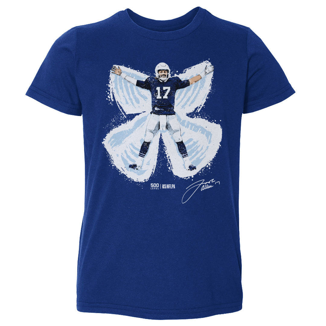 Josh Allen Buffalo Snow Angel WHT