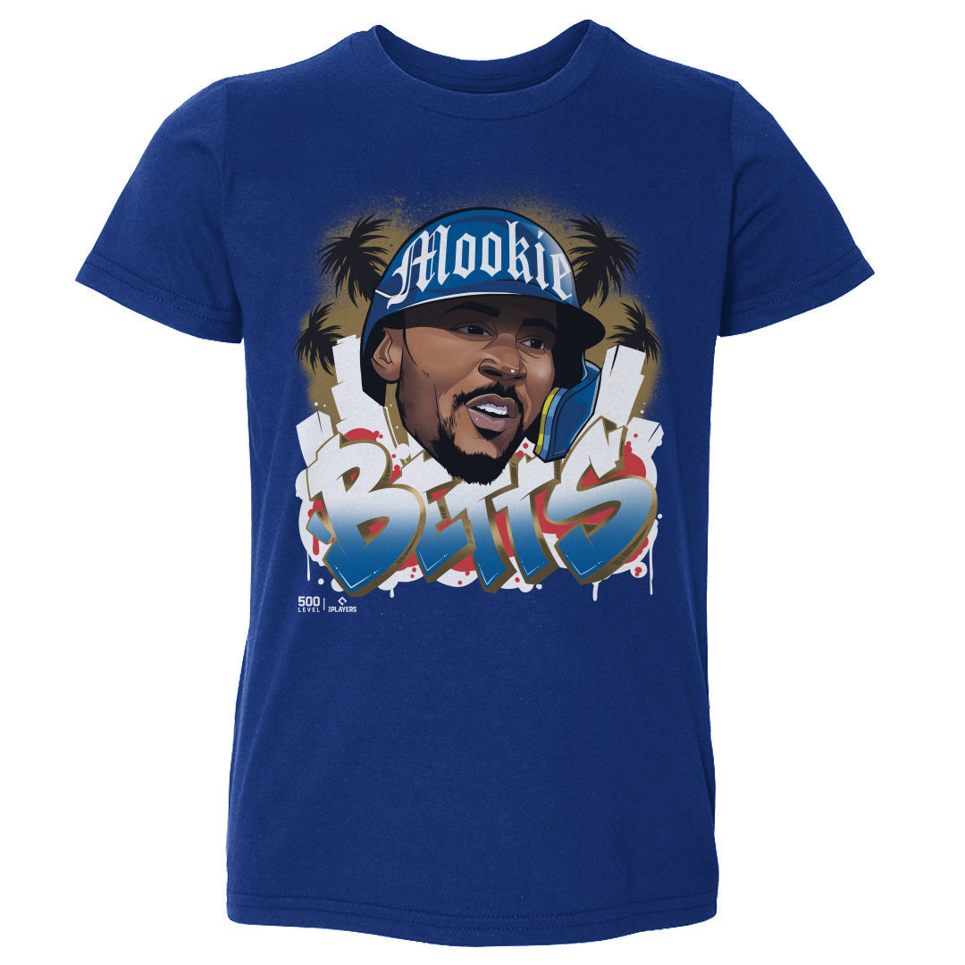 Mookie Betts Los Angeles D Graffiti WHT