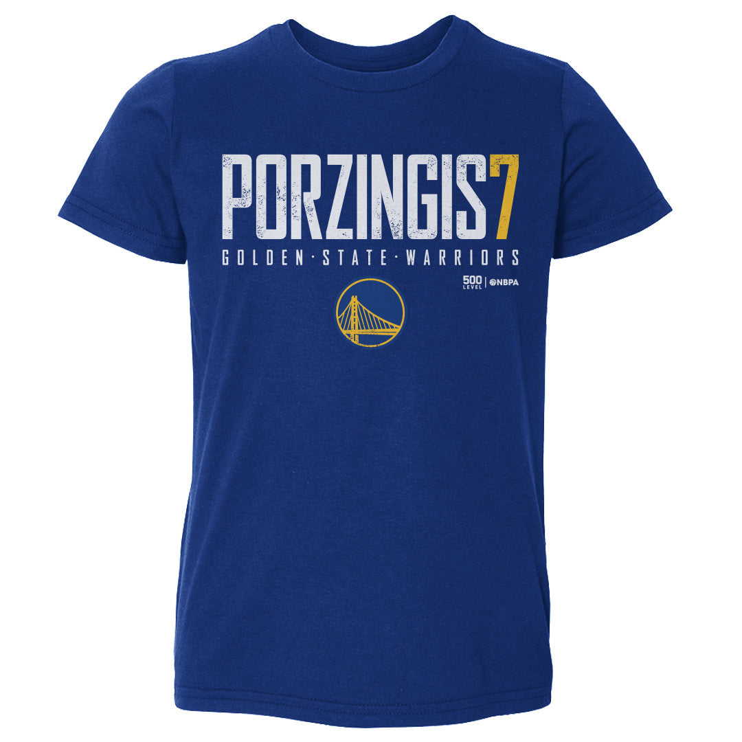 Kristaps Porzingis Golden State Warriors Elite WHT