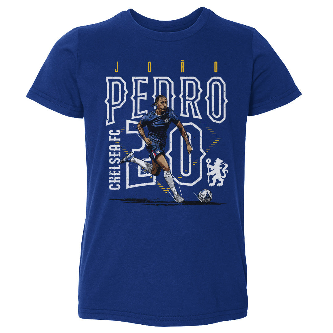 Joao Pedro Chelsea FC Outline Number WHT