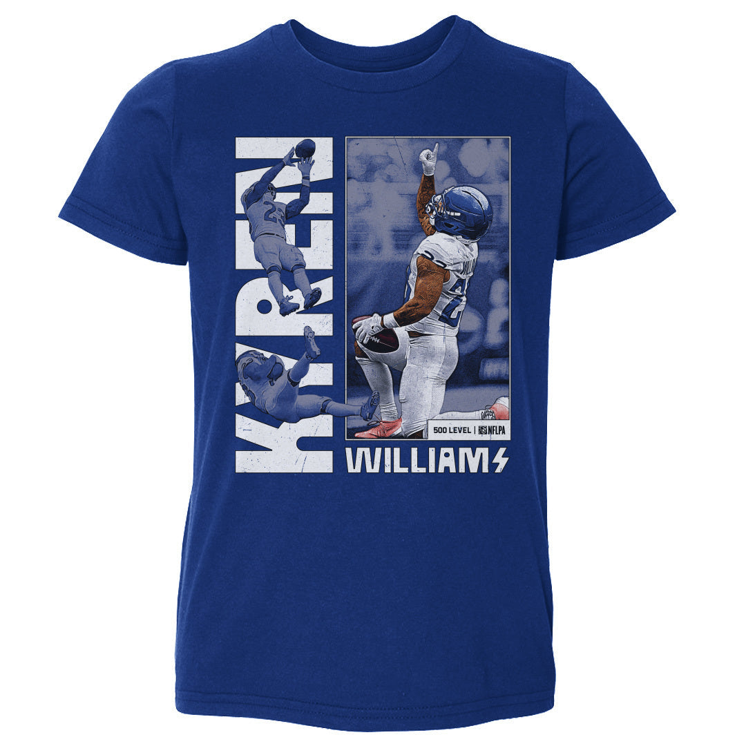 Kyren Williams Los Angeles R Catch WHT