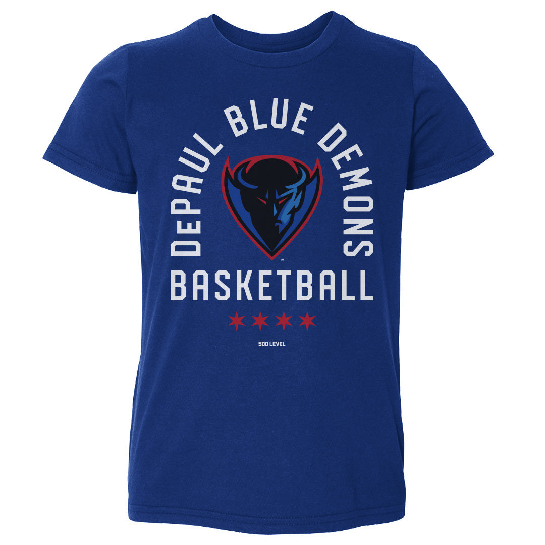 DePaul Blue Demons Basketball Arc WHT