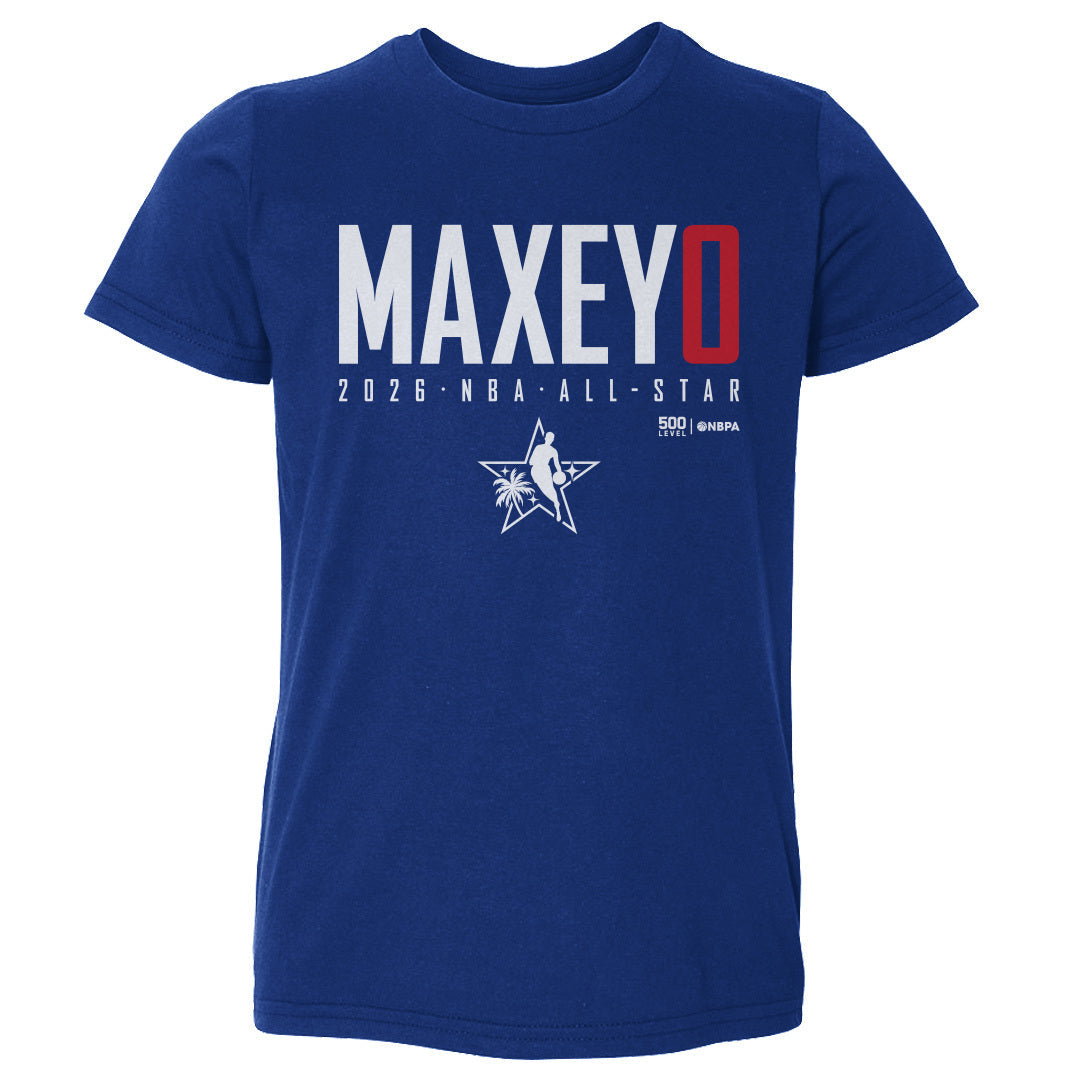 Tyrese Maxey Philadelphia 76ers 2026 NBA All-Star Elite WHT
