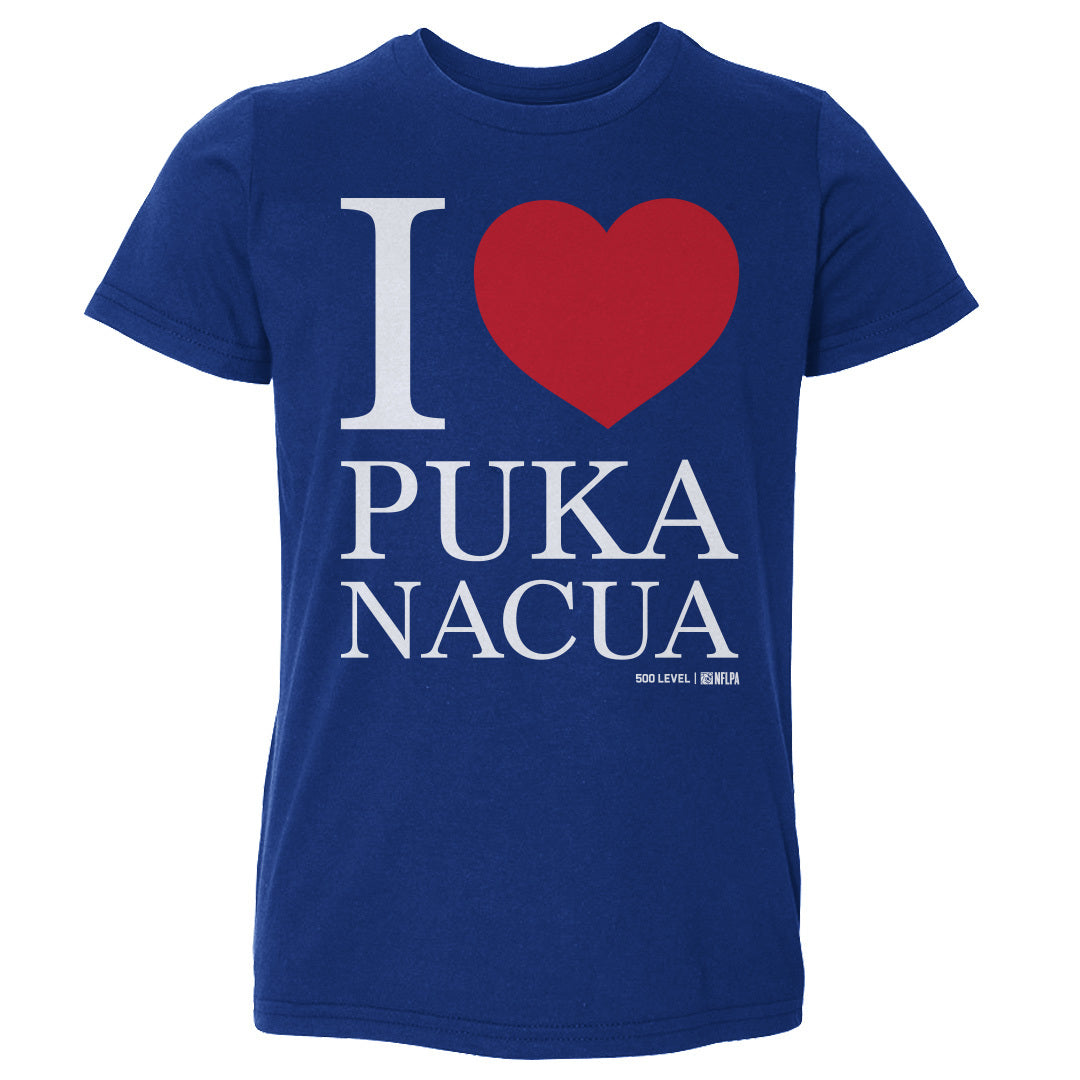 Puka Nacua Los Angeles R Love WHT