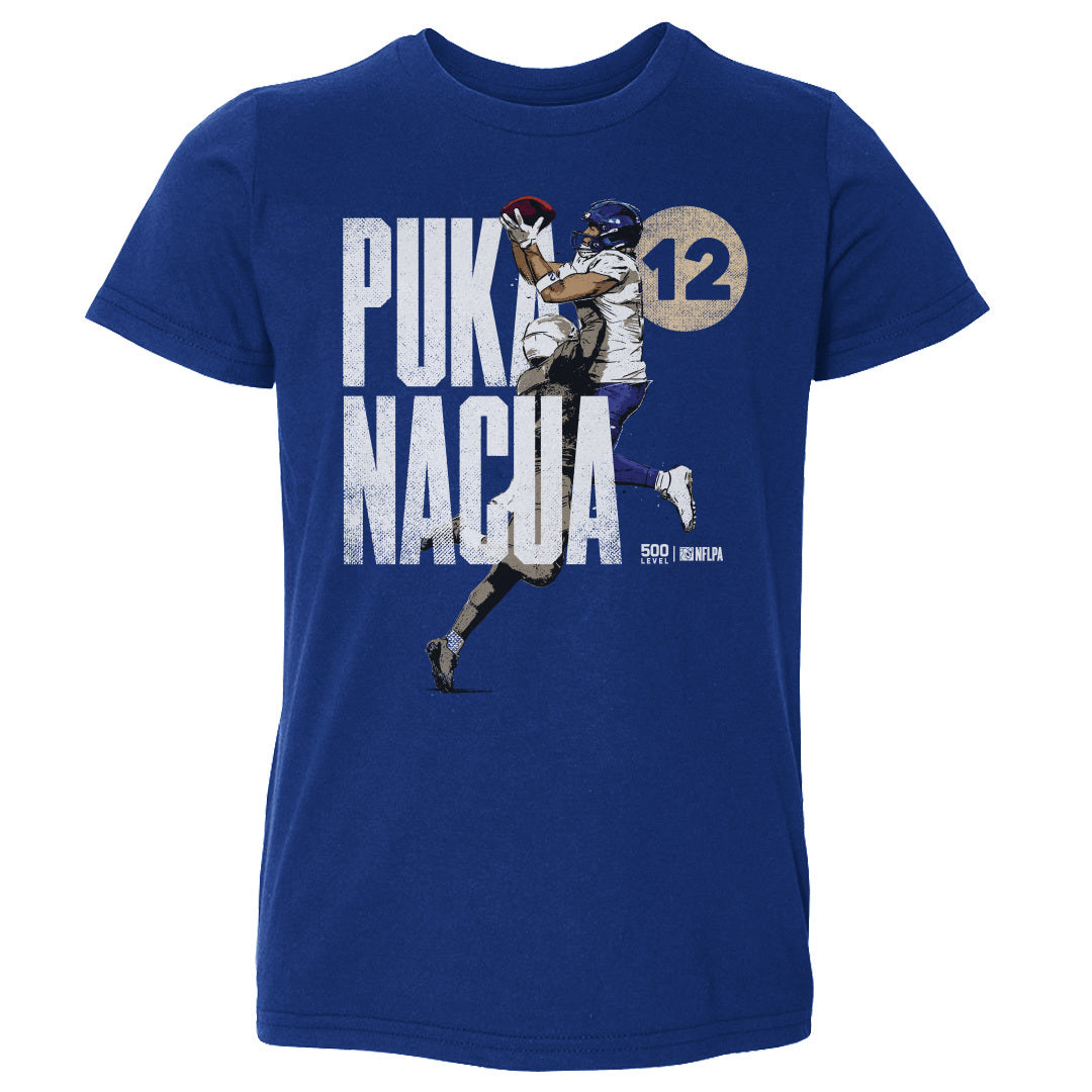 Puka Nacua Los Angeles R Player Name WHT