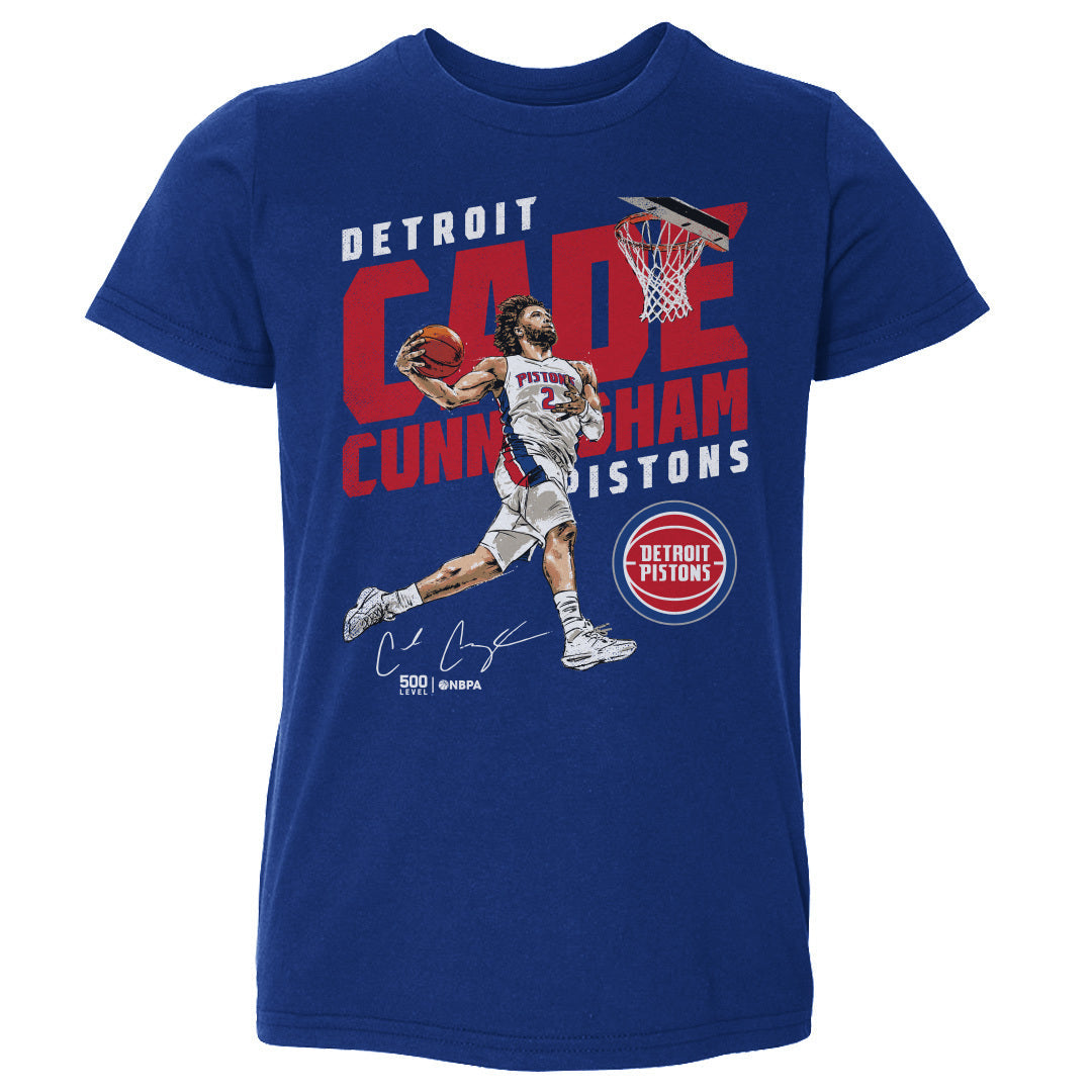 Cade Cunningham Detroit Pistons Slam WHT