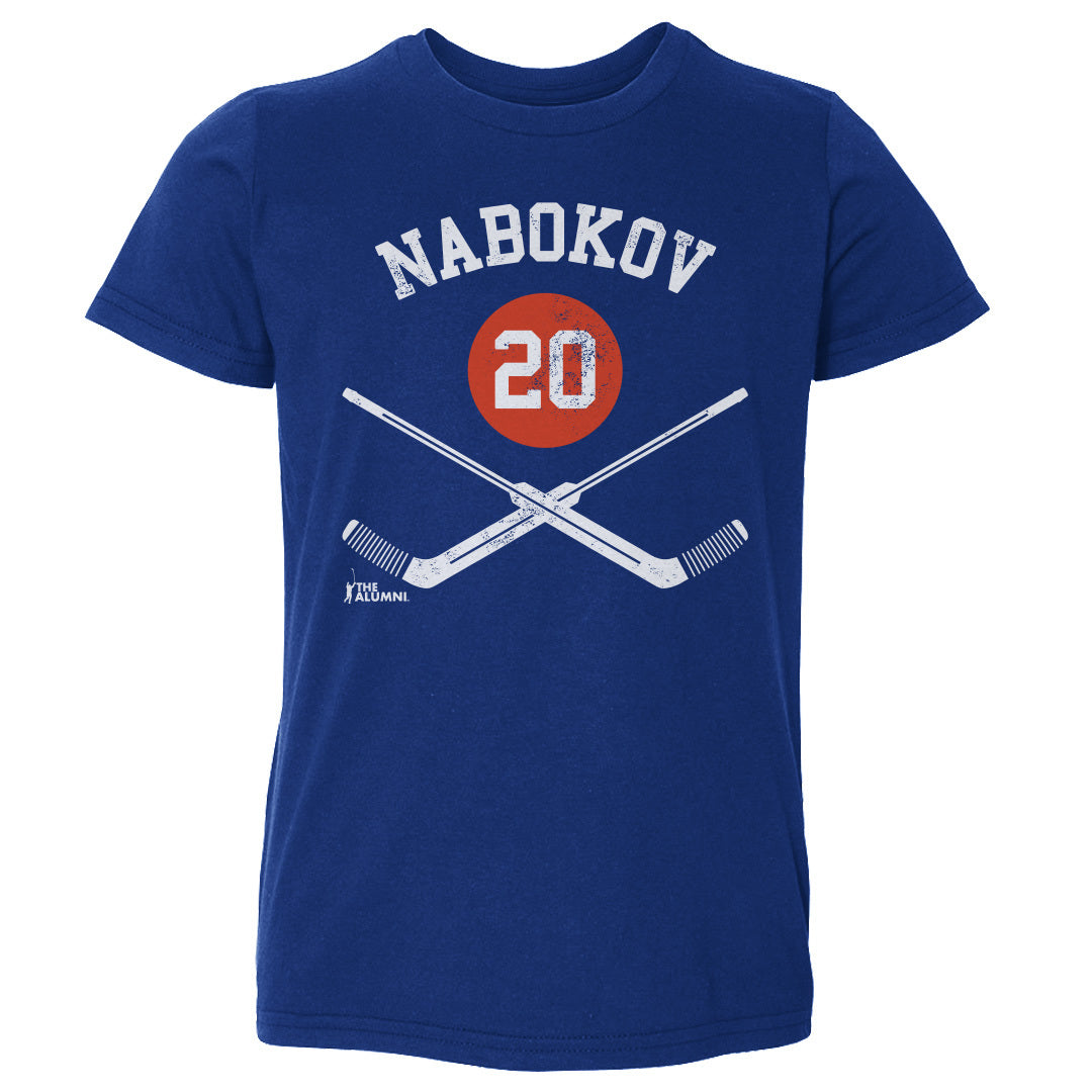 Evgeni Nabokov New York I 20 Goalie Sticks WHT