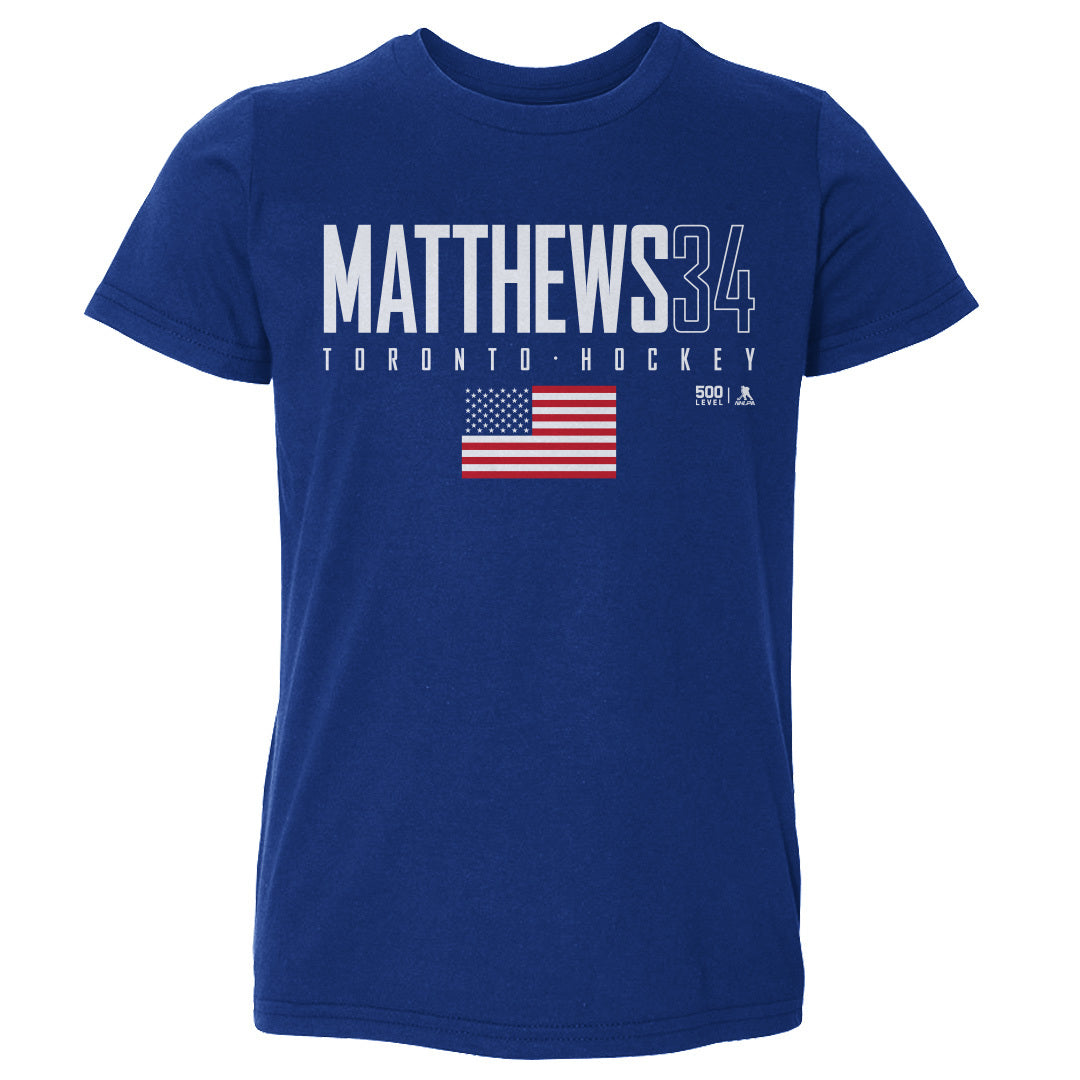 Auston Matthews Toronto USA Elite WHT