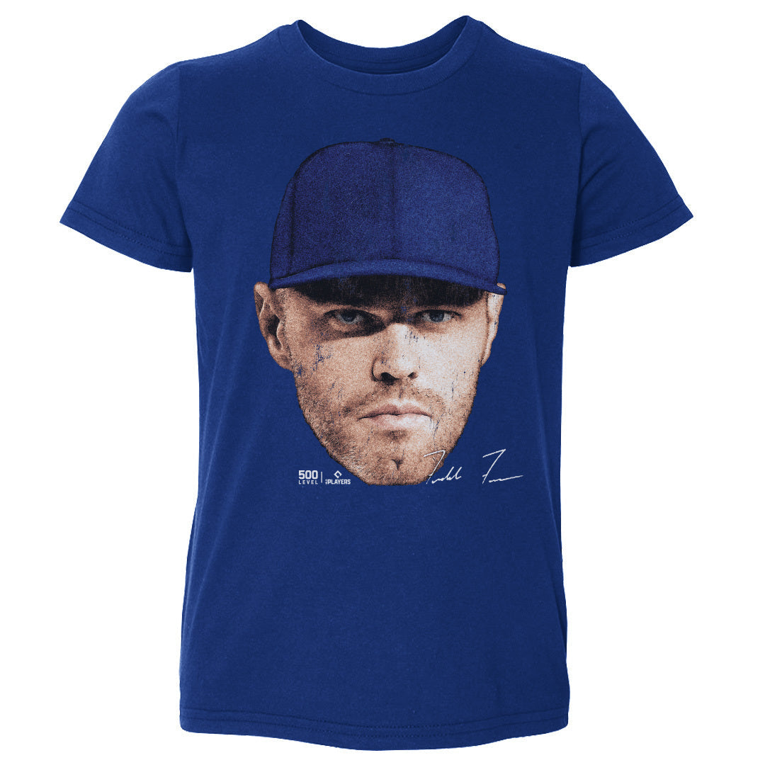 Freddie Freeman Los Angeles D Vintage Head WHT