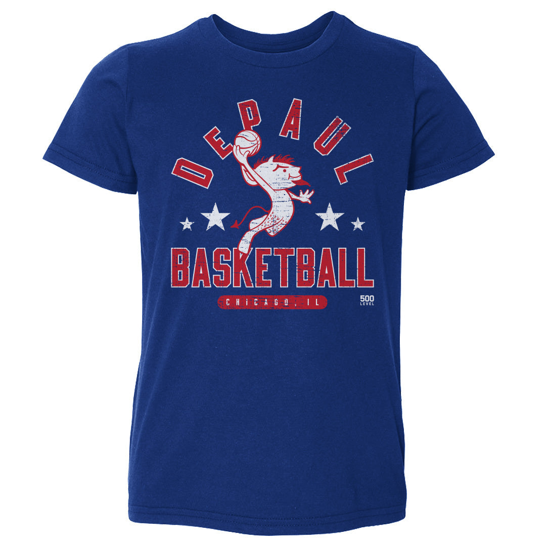 DePaul Blue Demons Vintage Basketball WHT