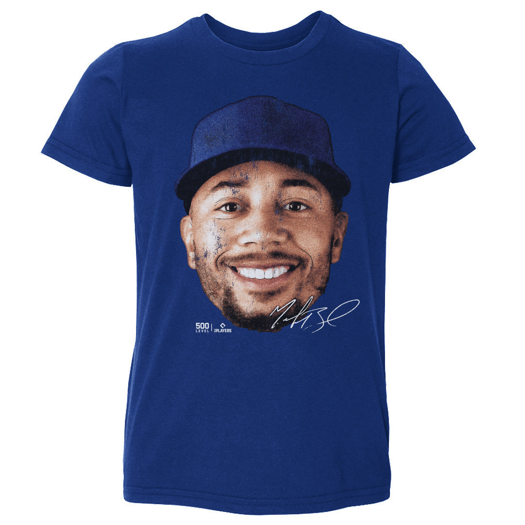 Mookie Betts Los Angeles D Vintage Head WHT