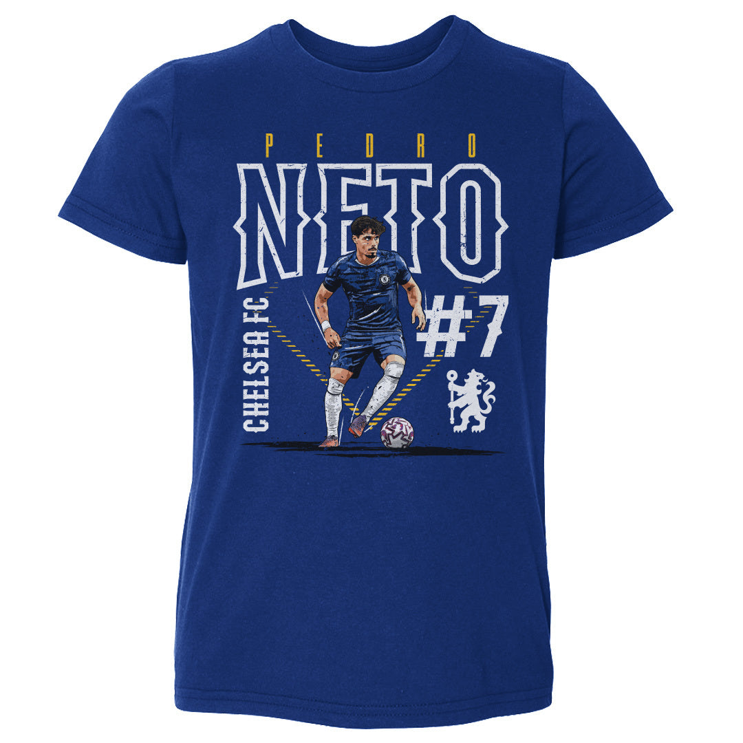 Pedro Neto Chelsea FC Outline Number WHT