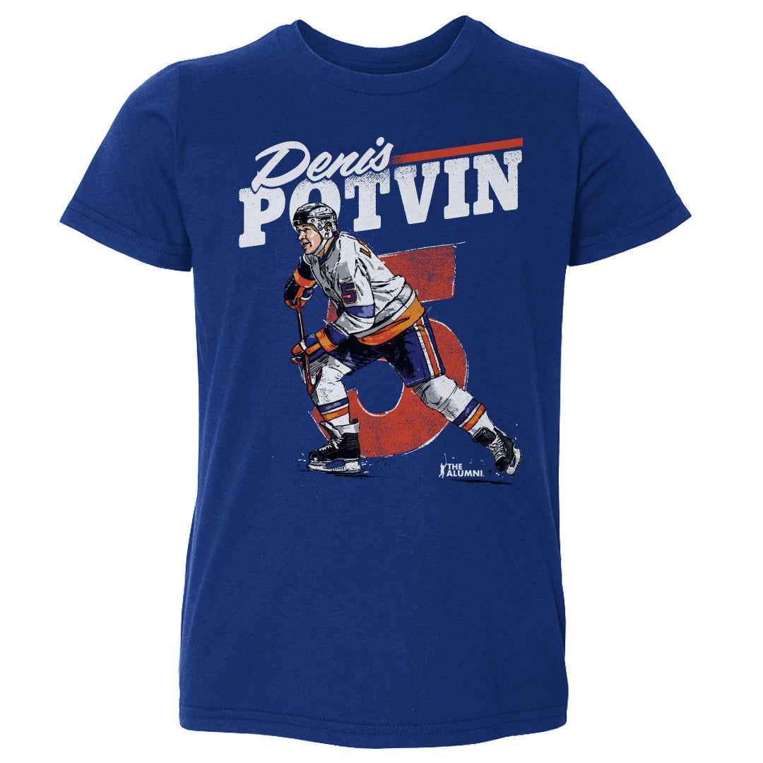 Denis Potvin New York I Retro WHT