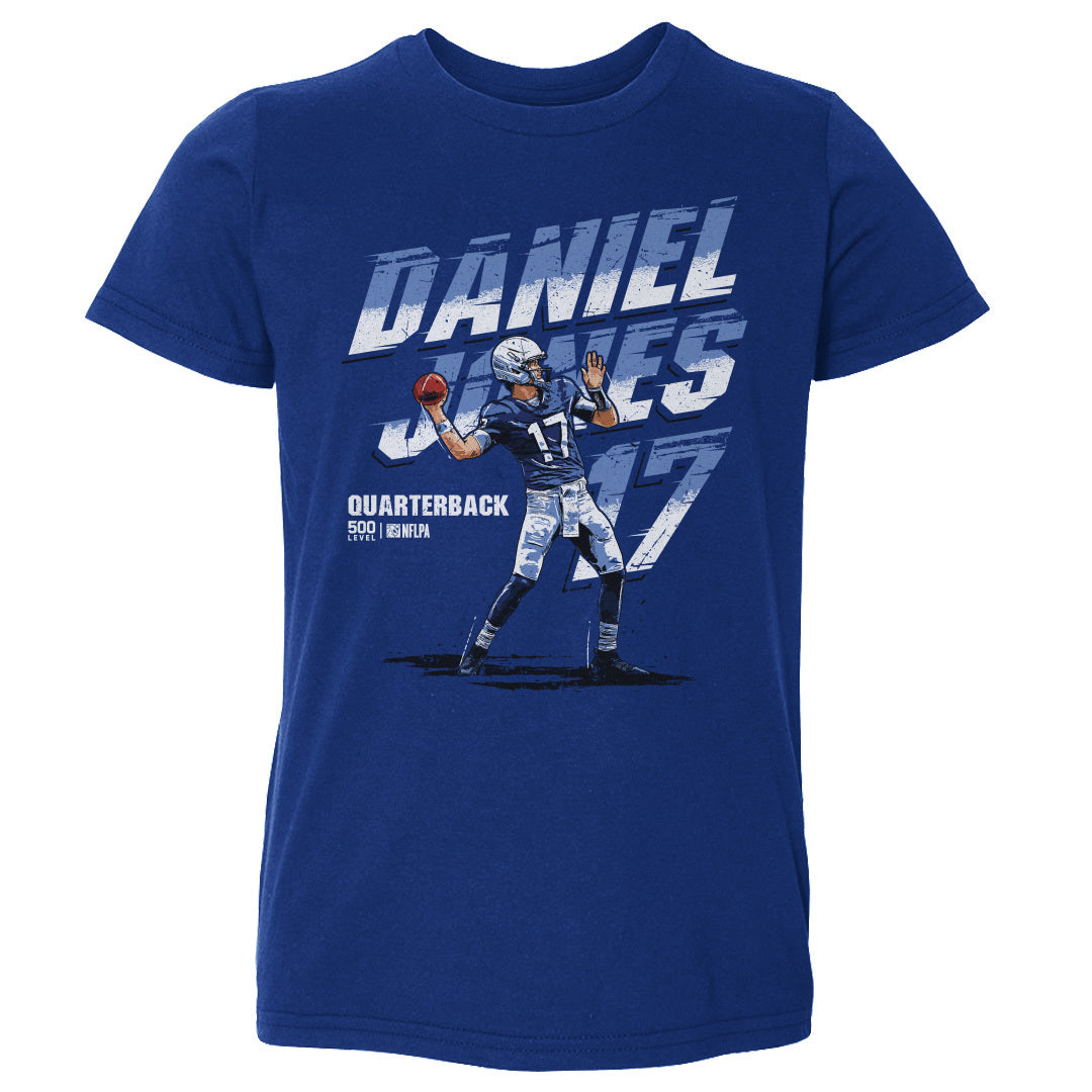 Daniel Jones Indianapolis Name Number WHT