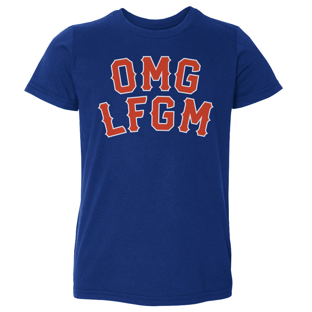 New York M Baseball OMG LFGM WHT