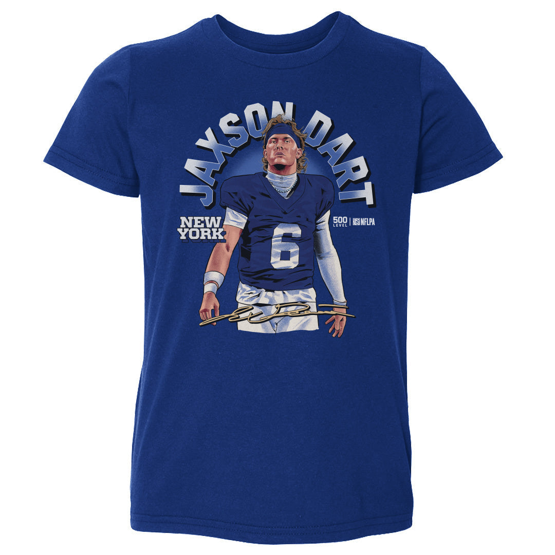 Jaxson Dart New York G Name Arc WHT
