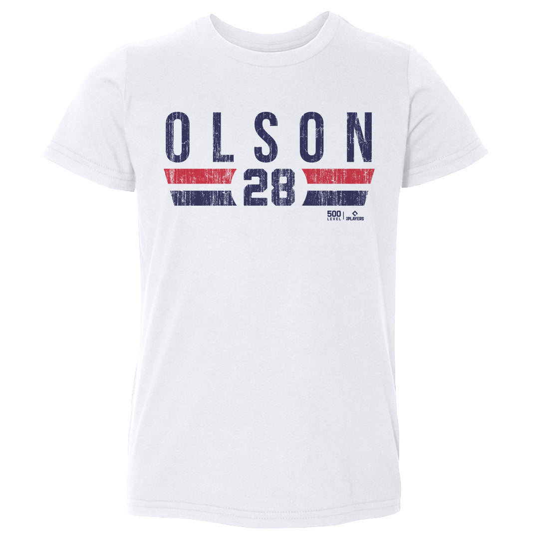 Matt Olson Atlanta Font