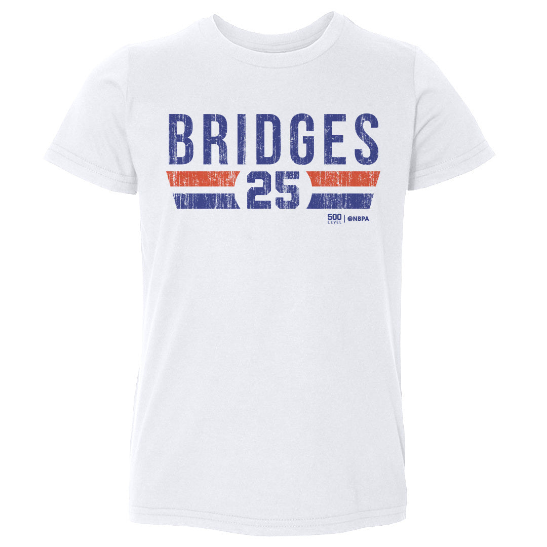 Mikal Bridges New York Knicks Font