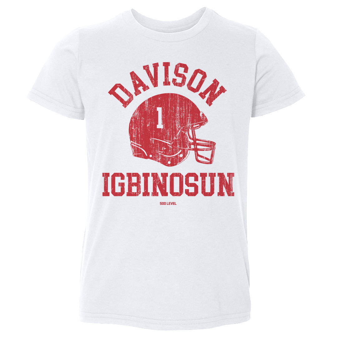 Davison Igbinosun College Helmet Font