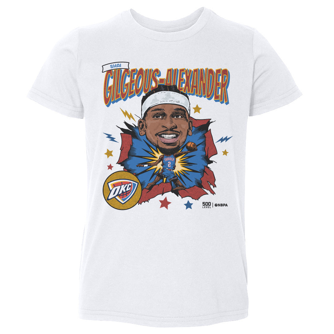 Shai Gilgeous-Alexander Oklahoma City Thunder Caricature