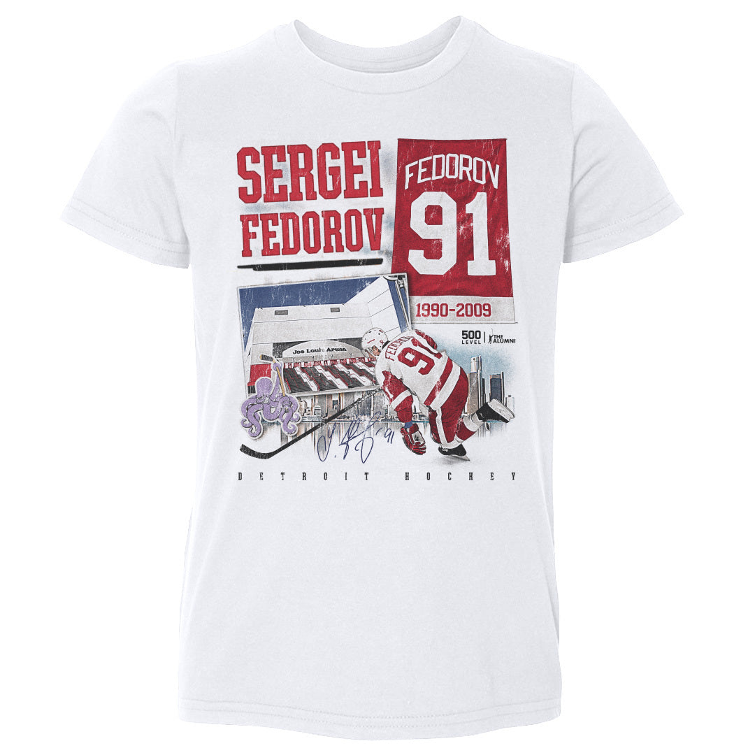 Sergei Fedorov Detroit Retirement