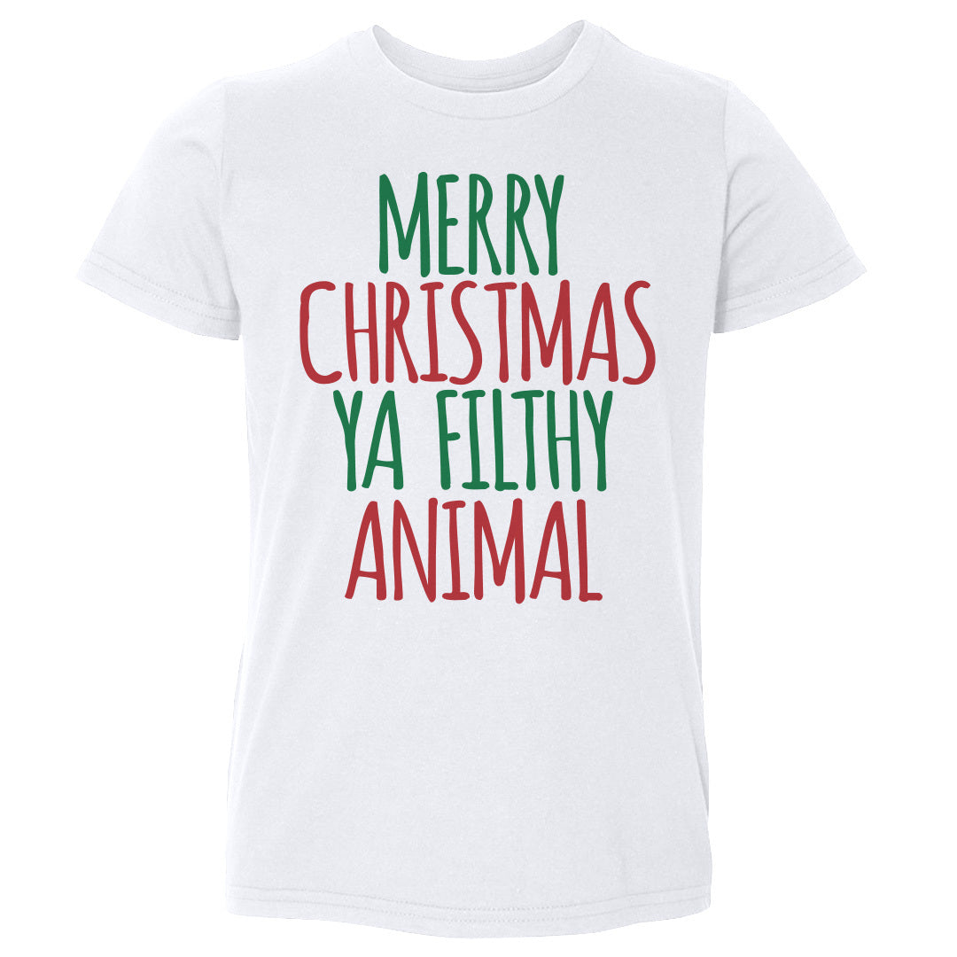 Christmas Merry Christmas Ya Filthy Animal