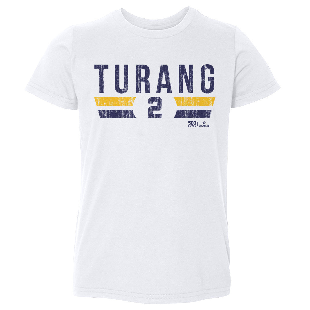 Brice Turang Milwaukee Font