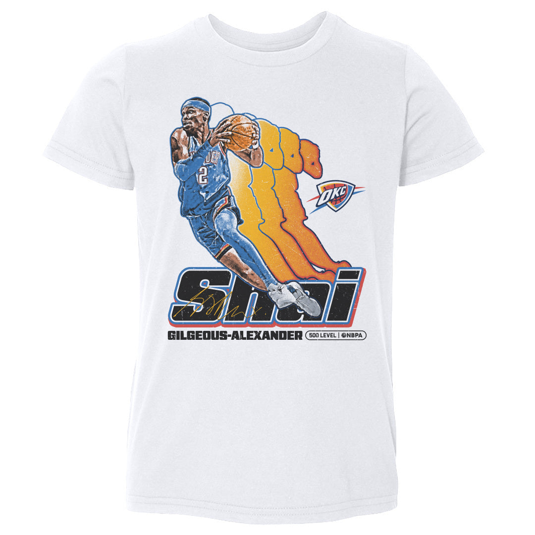 Shai Gilgeous-Alexander Oklahoma City Thunder Retro