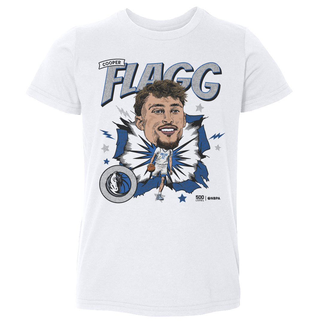 Cooper Flagg Dallas Mavericks Caricature