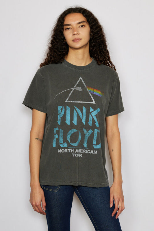 Pink Floyd North American Tour Tee Womens T Shirt Vintage Black