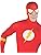 DC Comics The Flash 2nd Skin Suit Adult Costume