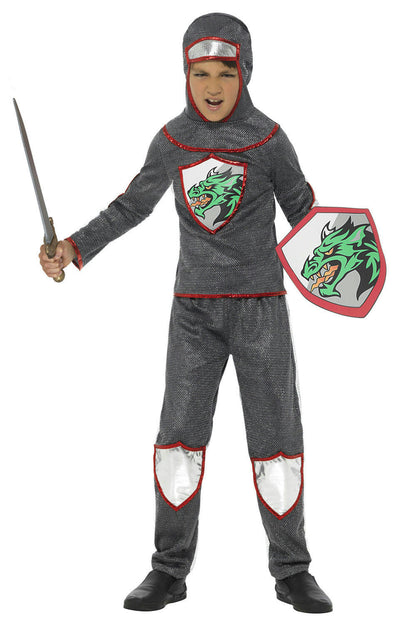 Smiffy's Deluxe Knight Child Costume Boy's Size Medium 7-9