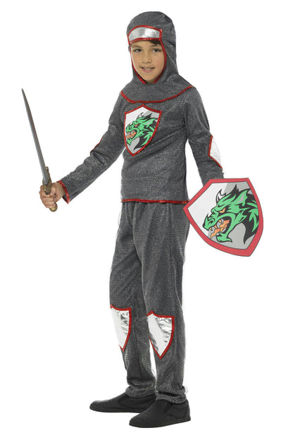 Smiffy's Deluxe Knight Child Costume Boy's Size Medium 7-9