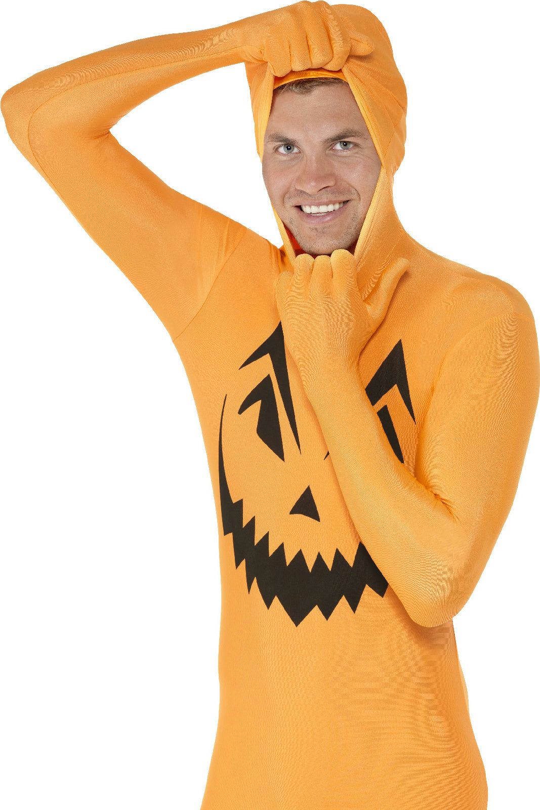 Pumpkin Second Skin Adult Costume Size XLarge