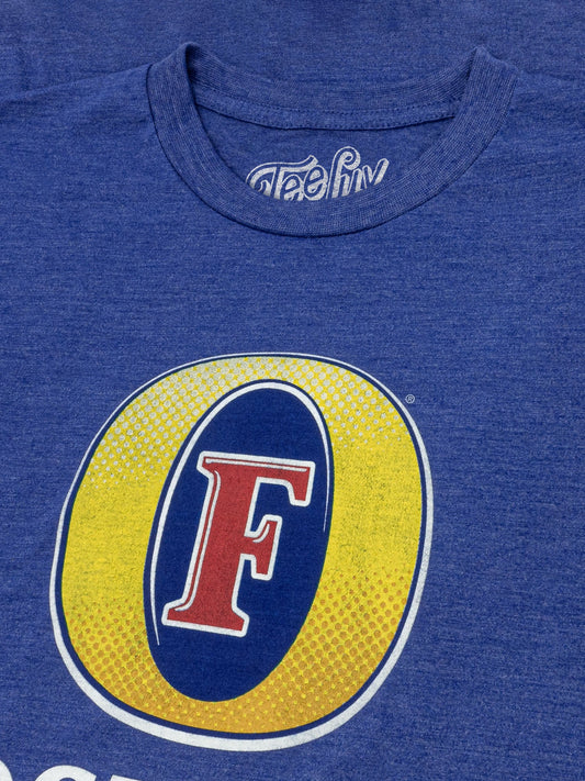 Foster's Logo Mens T Shirt Blue