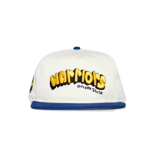 Golden State Warriors NBA B2SS x New Era Snapback Hat White Blue