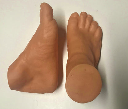 Prop Feet for Halloween Decorating