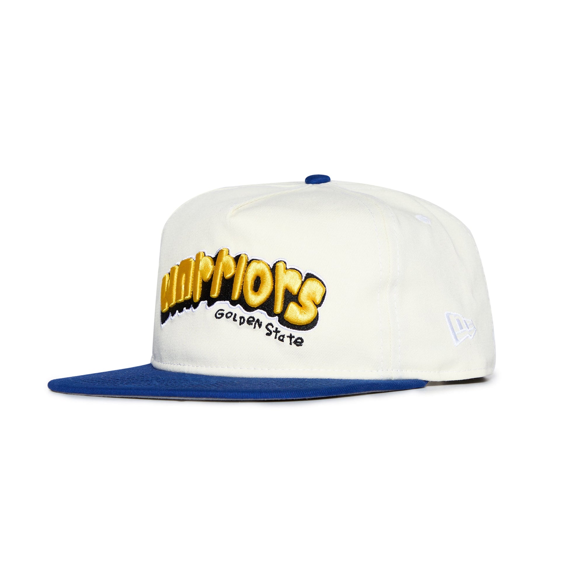 Golden State Warriors NBA B2SS x New Era Snapback Hat White Blue