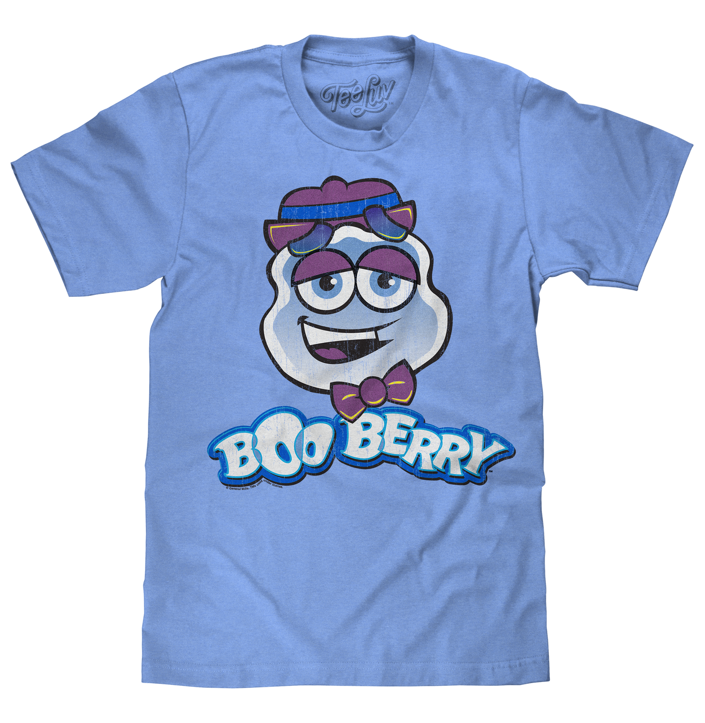 Boo Berry Mens T Shirt Blue