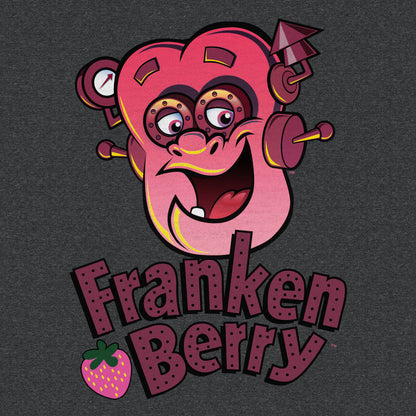 Franken Berry Mens T Shirt Charcoal Gray