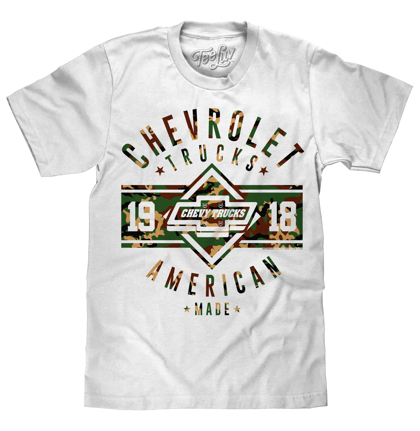 Chevrolet Trucks Since 1918 Mens T Shirt White