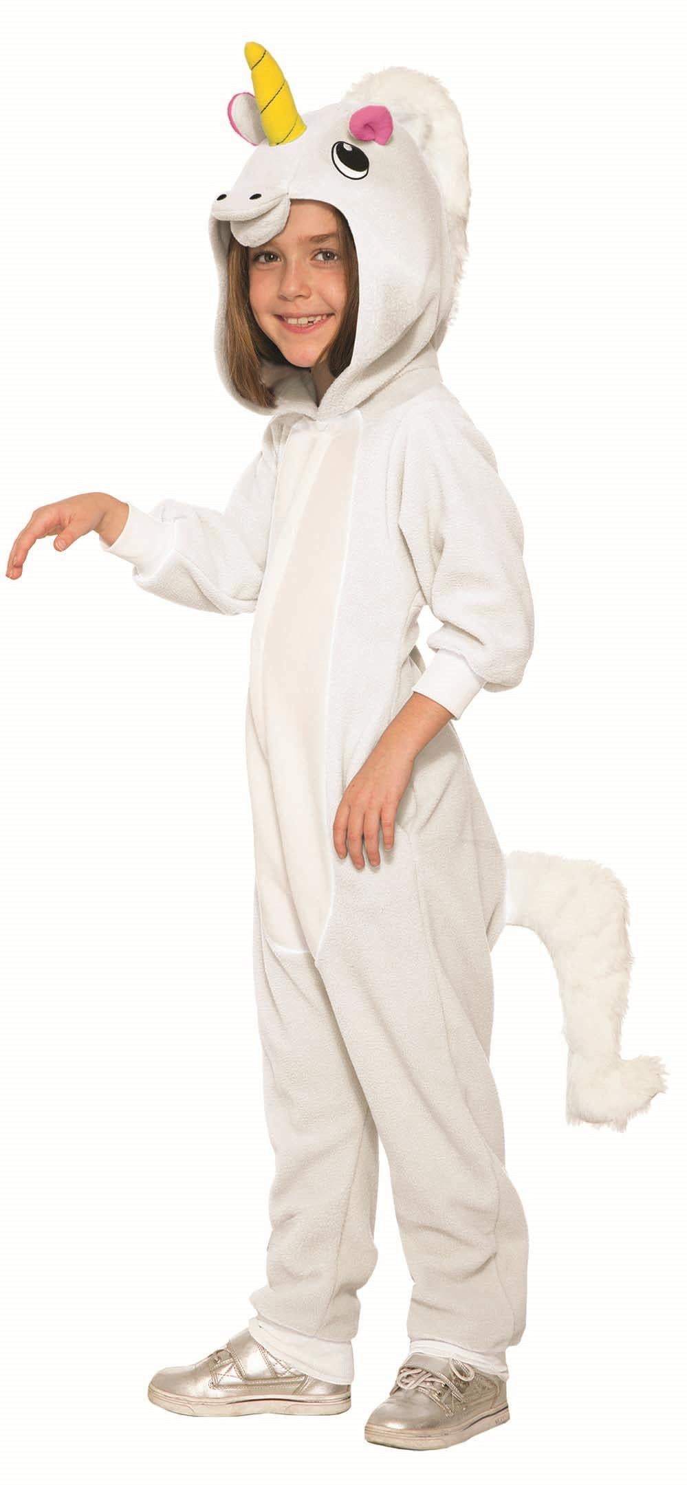 Unicorn One Piece Pajamas Kids Halloween Costume Large 12-14