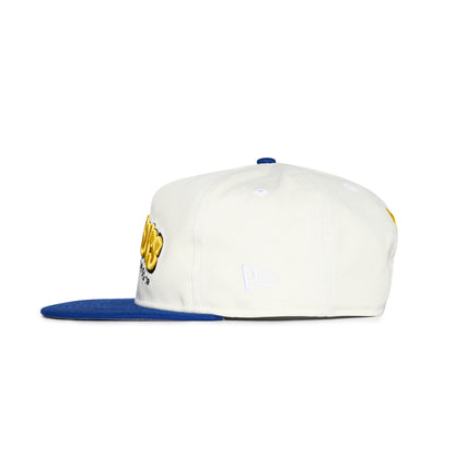 Golden State Warriors NBA B2SS x New Era Snapback Hat White Blue