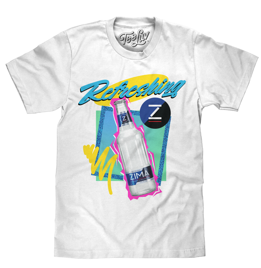 Refreshing Zima Mens T Shirt White