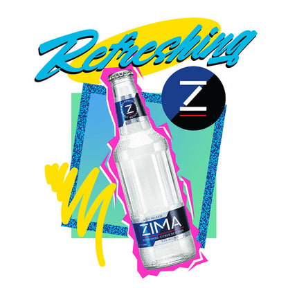 Refreshing Zima Mens T Shirt White