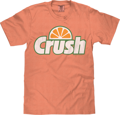 Tee Luv x Comfort Colors Orange Crush Logo Mens T Shirt Melon