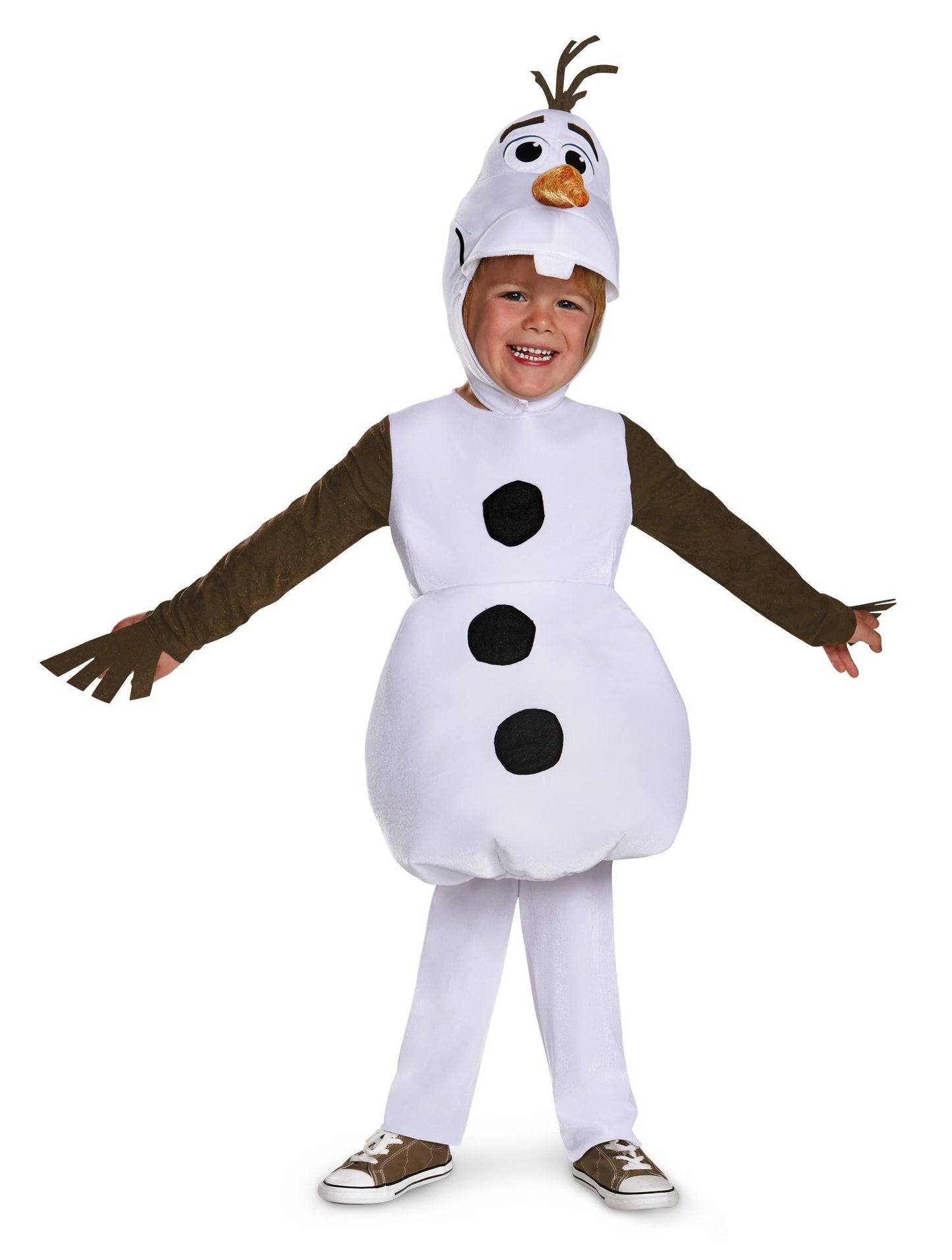 Olaf Snowman Frozen Disney Toddler Costume Size 2T