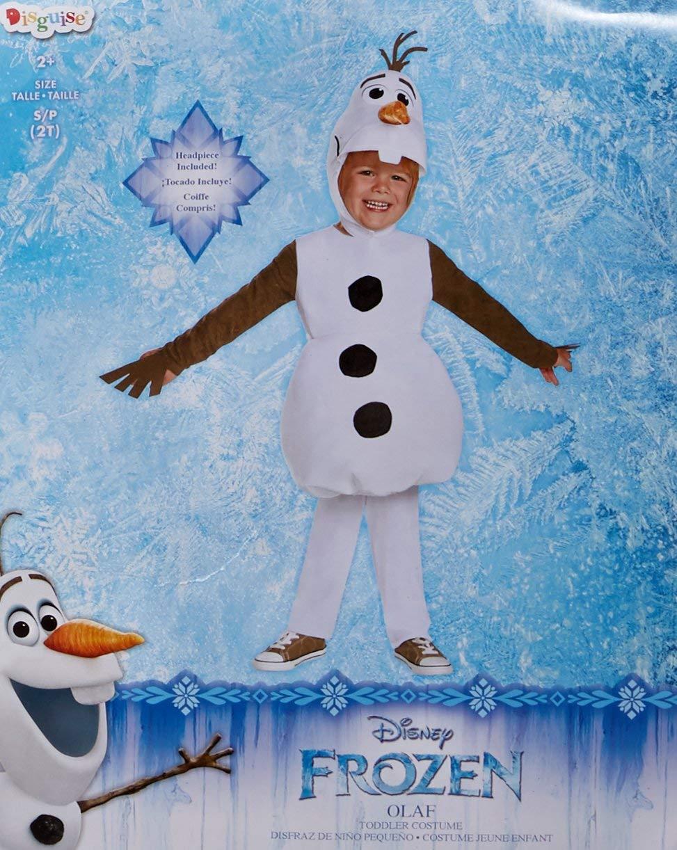 Olaf Snowman Frozen Disney Toddler Costume Size 2T